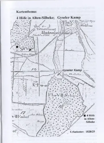 Extract from the original Cadastral Office Büren 1828/29