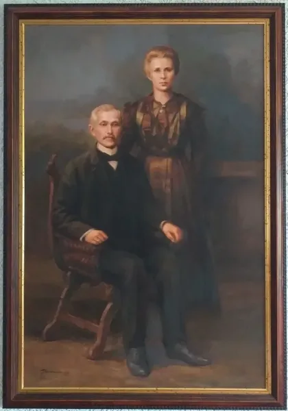 Portrait of Great Grandparents Portrait of Great Grandparents